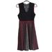 Anthropologie Dresses | Anthropologie Maeve Black Red Carolina Fit & Flare Sleeveless Dress | Color: Black/Red | Size: 4