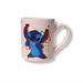 Disney Dining | Disney Lilo & Stitch Art Weird But Awesome 14 Oz. Mug White And Glitter | Color: Blue/White | Size: Os