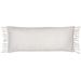 Pine Cone Hill Evelyn Linen Feathers Rectangular Lumbar Pillow Metal in Gray | 16 H x 40 W in | Wayfair PC3878-PIL1640