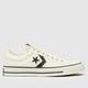 Converse star player 76 trainers in white & black