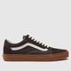 Vans old skool trainers in brown