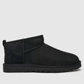 UGG classic ultra mini boots in black