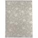 Beige Rectangle 2' x 3' Kitchen Mat - Red Barrel Studio® Transparent Flower Kitchen Mat 36.0 x 24.0 x 0.08 in white/brown | Wayfair