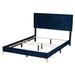 Mercer41 Ivra Queen Tufted Standard Bed Upholstered/Polyester in Blue | 47.63 H x 64.4 W x 85.6 D in | Wayfair E615F4892A6F4C81BD685F630F09584E