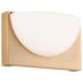 Mylie 6"H x 10"W 1-Light Bath Vanity & Wall Light in Aged Bra