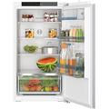 BOSCH KIR31VFE0 Einbau-Kühlschrank Serie 4, integrierbarer Kühlautomat ohne Gefrierfach 102x56 cm, 165L Kühlen, Flachscharnier, MultiBox XXL, LED-Beleuchtung, EcoAirflow, SuperCooling