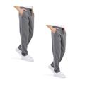 COMEOR Jogginghose Herren Baumwolle Sweathose - Lange Sport Hose Herren - Jogger Trainingshose Herren, Relaxing Hose (Dunkel grau, 2XL)