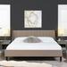 Willow Performance Velvet Channel Tufted Platform Bed