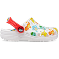 Crocs White / Multi Kids' Classic Pokemon Clog Shoes
