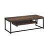 Tv Stand by Acme in Weathered Oak Black