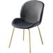 Side Chair (Set-2) by Acme in Gray Gold