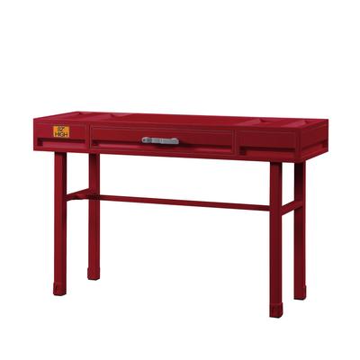 Vanity Desk by Acme in Red