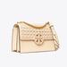 Tory Burch Bags | Miller Basketweave Shoulder Bag | Color: Cream/White | Size: Os