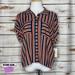 Lularoe Tops | Lularoe Striped Nwt Amy Blouse | Color: Blue/Red | Size: S