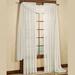 Elegance Sheer Curtain Panel, 60 x 84, Light Taupe