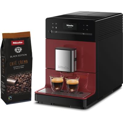 MIELE Kaffeevollautomat "CM 5310 Silence", rot (brombeerrot), B:24,1cm H:36cm T:46cm, Kaffeevollautomaten, Kaffeekannenfunktion Image