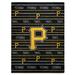 Pittsburgh Pirates 60'' x 80'' Logo Stripe Flannel Fleece Blanket