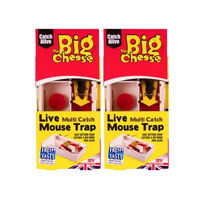 Live Multi-Catch Mouse Trap - Twin Pack