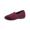 Hausschuh CLASSIC, Damen, Gr. 40, rot (bordeaux), Textil, Schuhe Slipper Hausschuh