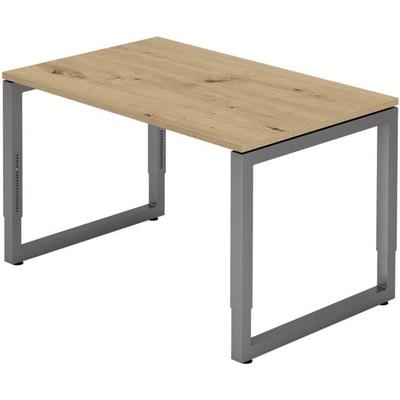HAMMERBACHER Schreibtisch »R-Line« 120 cm Gestell graphitfb. braun, 120x85x80 cm Image