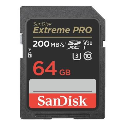SanDisk SDXC-Speicherkarte »Extreme Pro UHS-I« 64 GB