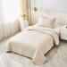 MarCielo 3 Piece Cotton Oversized Bedspread Quilt Set Tmonica