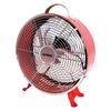 Optimus F-6310RD 10 Inch 2 SPeed Portable Retro Drum Fan in Red - 10 Inch