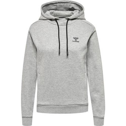 HUMMEL Damen Kapuzensweat hmlOFFGRID HOODIE WO, Größe XS in Grau