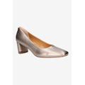 Wide Width Women's Olivienne Pumps by J. Renee in Pewter (Size 9 1/2 W)