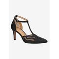 Wide Width Women's Lisha Pumps by J. Renee in Black (Size 12 W)