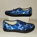 Vans Shoes | Electric Blue Classic Low Top Vans | Color: Black/Blue | Size: 11.5