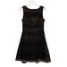 Jessica Simpson Dresses | Jessica Simpson 6 Black Lace Metallic Bronze Sleeveless Cocktail Dress Nwt $138 | Color: Black | Size: 6