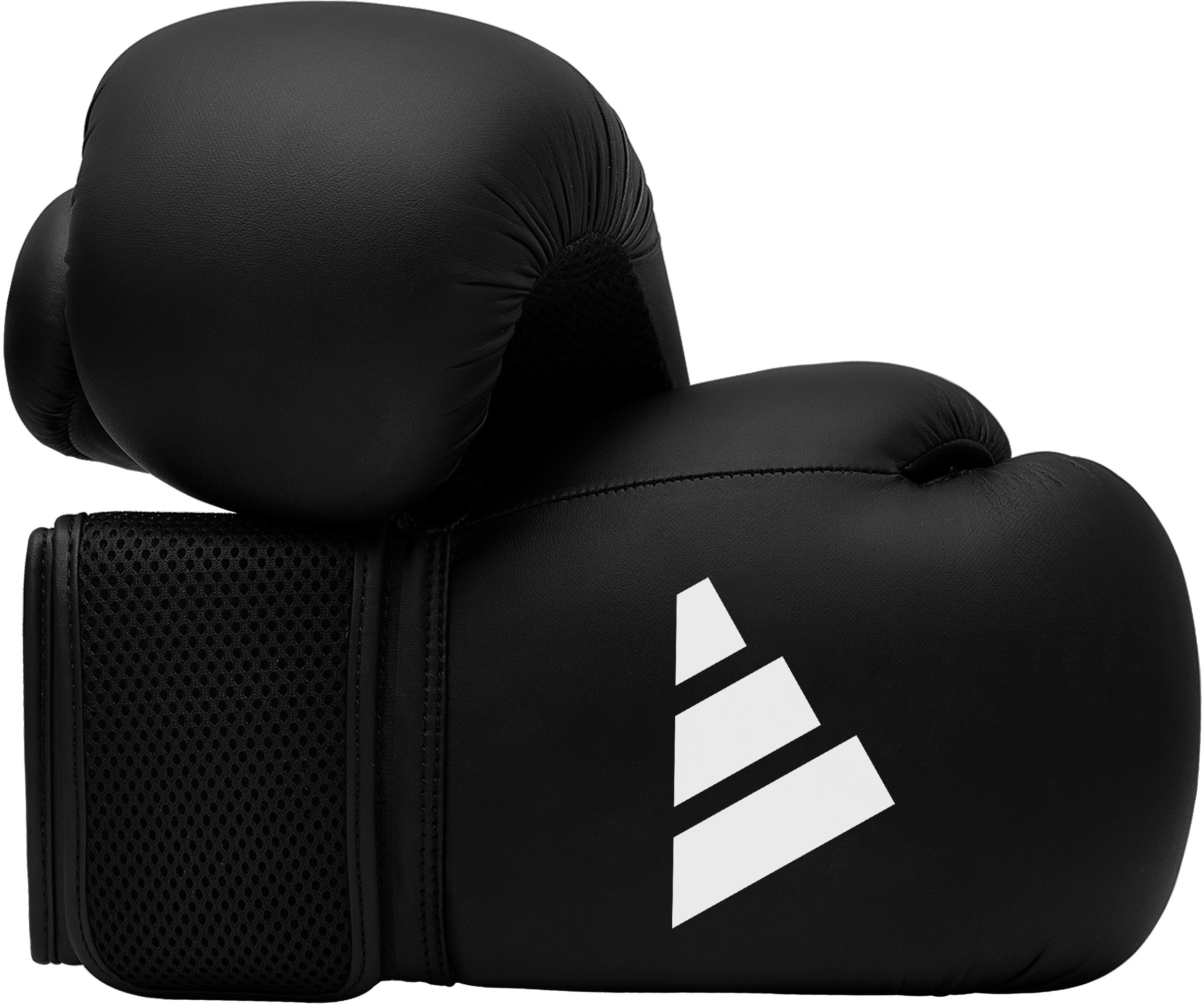 Boxhandschuhe ADIDAS PERFORMANCE "Adidas Hybrid 25" Gr. 10, schwarz, Boxhandschuhe, 10 10, Kunstleder Image