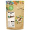 Wholefood Earth Whole Cashew Nuts 2 kg | GMO Free | Natural | Source of Fibre | Source of Protein