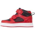 Sneaker KAPPA Gr. 20, rot (red, black) Kinder Schuhe Trainingsschuhe