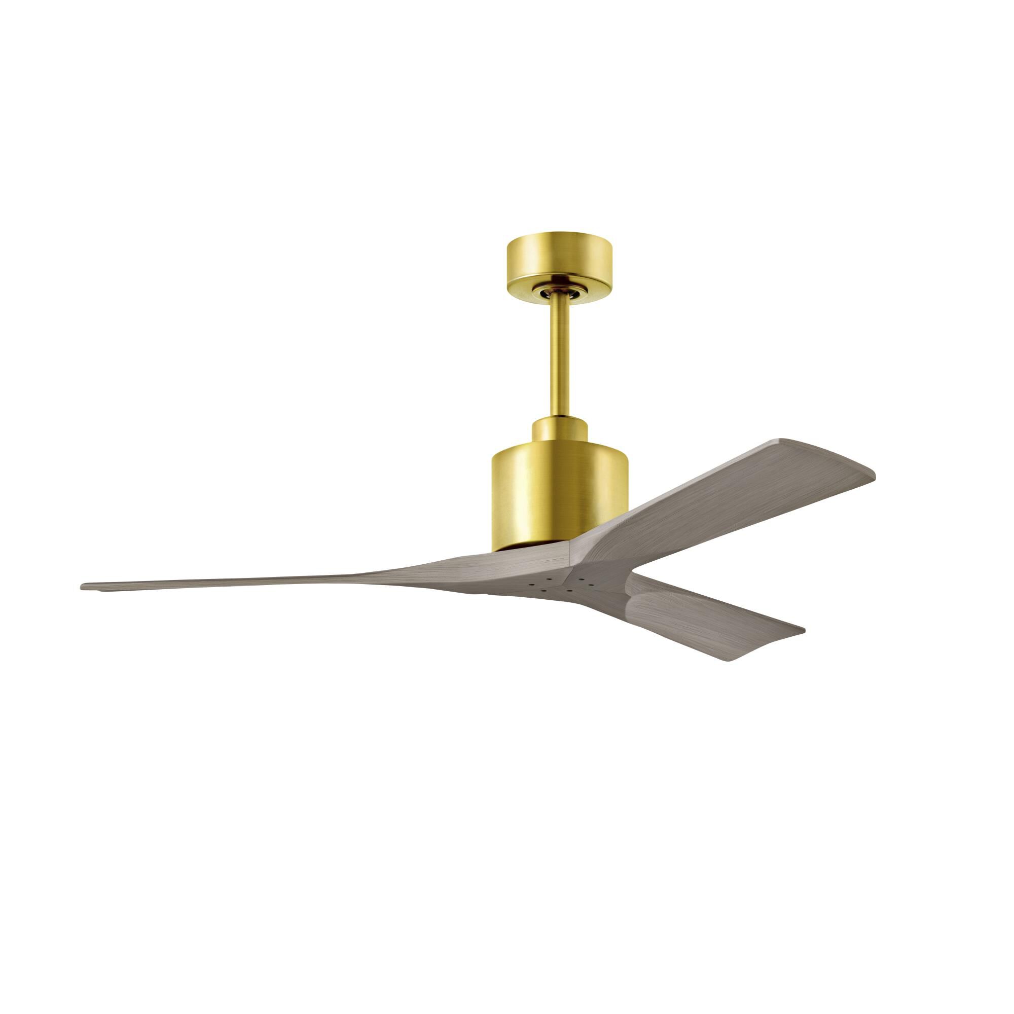 Matthews Fan Company Nan 52 Inch Ceiling Fan - NK-BRBR-GA-52
