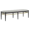 Currey & Company Visby Bench - 7000-0312