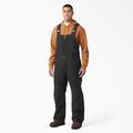 Dickies Men's DuraTech Renegade Flex Insulated Bib Overalls - Black Size 2Xl (TB702)