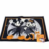 Disney Holiday | Disney Mickey Minnie Mouse Vampire Witch Halloween Accent Rug 20" X 32" Doormat | Color: Black/Gray | Size: Os