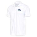 Men's Antigua White Seattle Seahawks Team Logo Throwback Big & Tall Tribute Polo