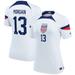 Women's Nike Alex Morgan White USWNT 2022/23 Home Breathe Stadium Replica Player Jersey