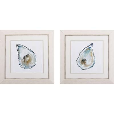 Atlantic Pacific Framed Wall Décor, Set Of 2 by Propac Images in Blue