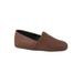 Wide Width Men's L.B. Evans Aristocrat Opera Leather Slippers by L.B. Evans in Brown (Size 11 1/2 W)