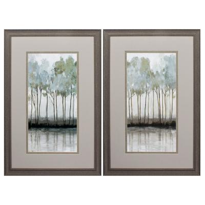 Woodland Hills Framed Wall Décor, Set Of 2 by Propac Images in Neutral