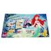 Disney Bath | Disney The Little Mermaid Greeting From Under The Sea Beach Towel Cotton 30.5 In | Color: Blue | Size: 30.5 In