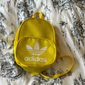 Adidas Bags | Bright Yellow Adidas Mini Backpack Unused | Color: Yellow | Size: Os