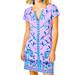 Lilly Pulitzer Dresses | Nwt Lilly Pulitzer Upf 50+ Sophiletta Dress Purple Iris Slathouse Jungle | Color: Blue/Purple | Size: Xl