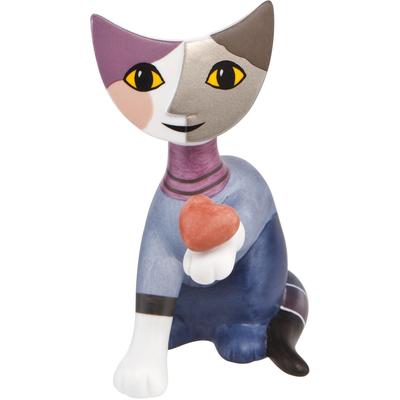 Sammelfigur GOEBEL "Amanda", bunt (weiß, blau, bunt), B:6,5cm H:8cm T:4cm, Biskuitporzellan, Dekofiguren, Rosina Wachtmeister Image