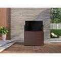 TVLIFTCABINET, Inc Outdoor TV Stand for TVs up to 65" Wood in Brown | 38.625 H x 61.5 W x 20 D in | Wayfair AT008808-Mahogany