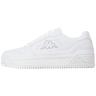 Plateausneaker KAPPA Gr. 41, weiß (white) Schuhe Sneaker